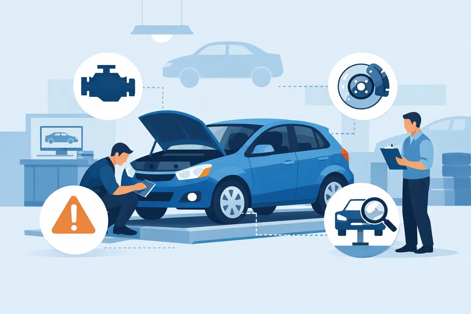 Mitä katsastuksessa tarkistetaan autosta?